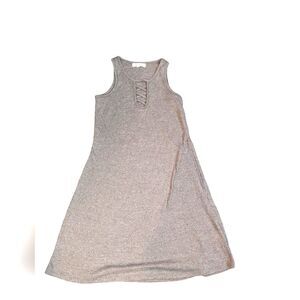 🛍️KNOX ROSE RIBBED SLEEVELESS FORM FITTING DRESS SIZE SMALL